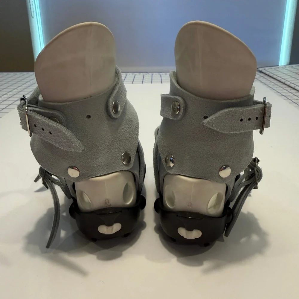 MD Orthopaedics Mitchell Ponseti Boots 5 Grey Suede Clubfoot Medical